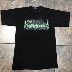 VTG 2002 Grave Digger Monster Truck S/S T-Shirt Size Small